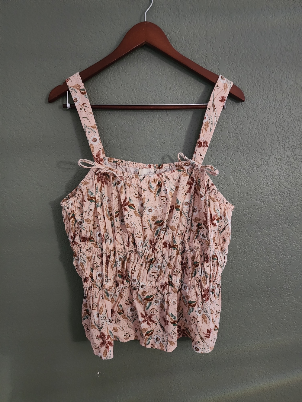 Universal Thread Boho Floral Summer Tank Top - Large